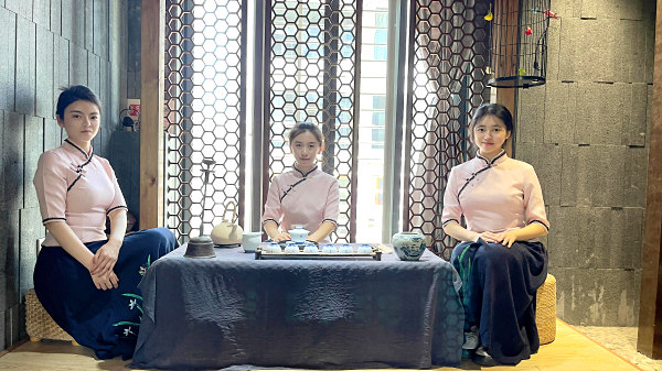 天晟茶艺学校第209期毕业合影留念(图2)