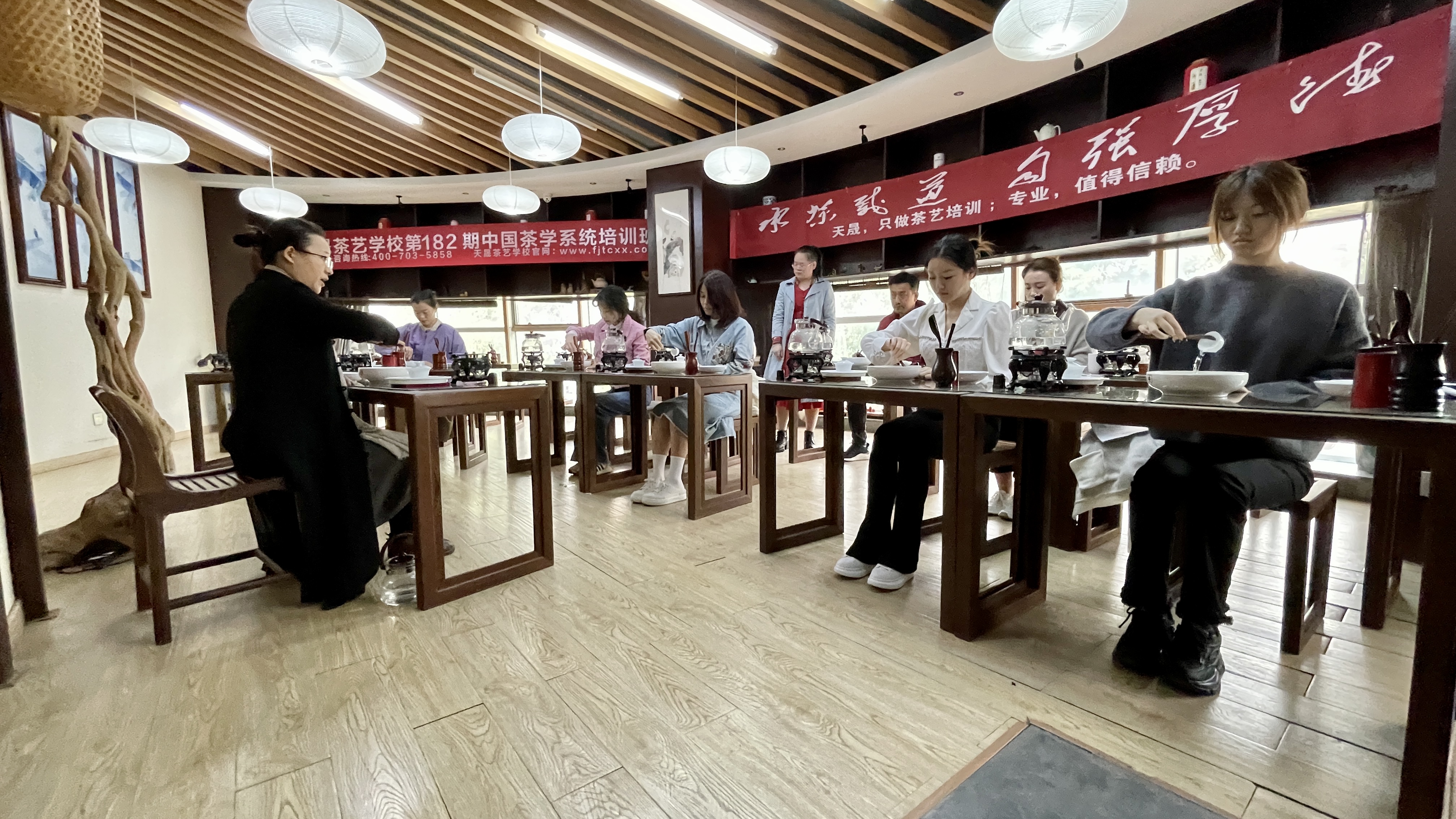 天晟茶艺培训学校为什么只做一个班?(图1)