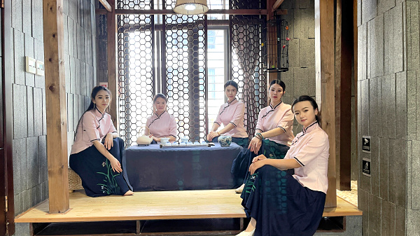 天晟茶艺学校第218期毕业合影留念(图3)