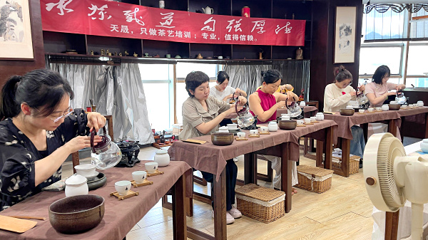 第222期:干泡之行茶十式茶艺流水训练复习(图2) 第222期:干泡之行茶十式茶艺流水训练复习(图2)